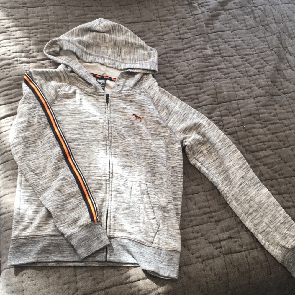 VS Pink Gray Hoody